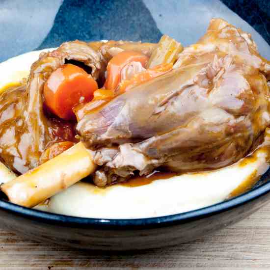 Pot Roasted Lamb Shank
