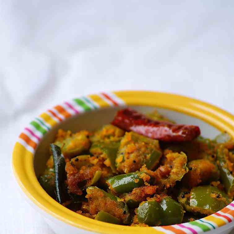 Capsicum Besan Fry