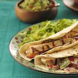 Grilled Chicken Vegetable Tacos