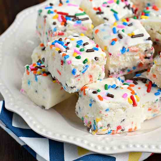 Cake Batter Fudge