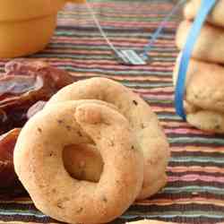 Spiced Date Ring Cookies