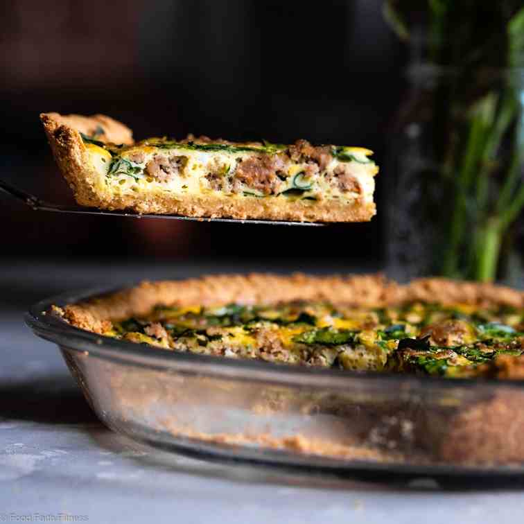 Gluten Free Low Carb Quiche 