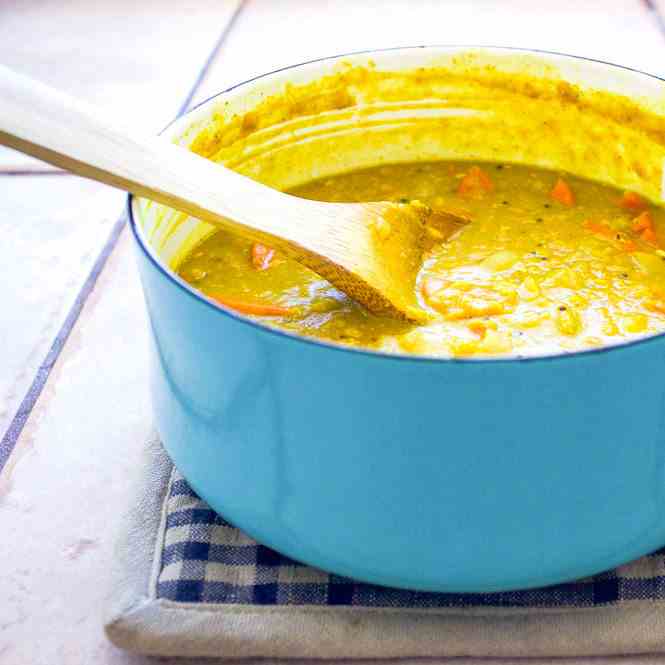 Winter Warming Dhal (vegan - gluten-free)