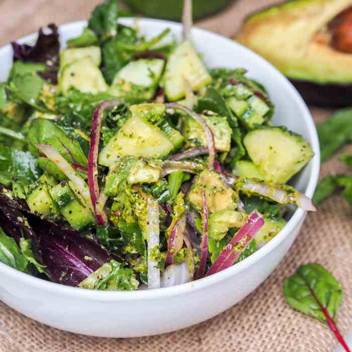 Avocado Cucumber Salad