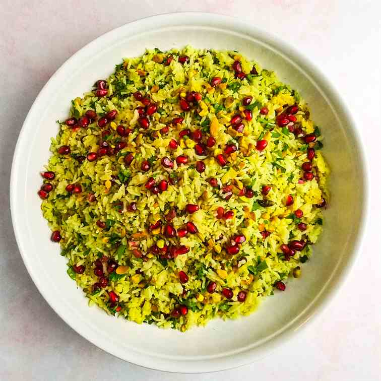 Jeweled Saffron Rice