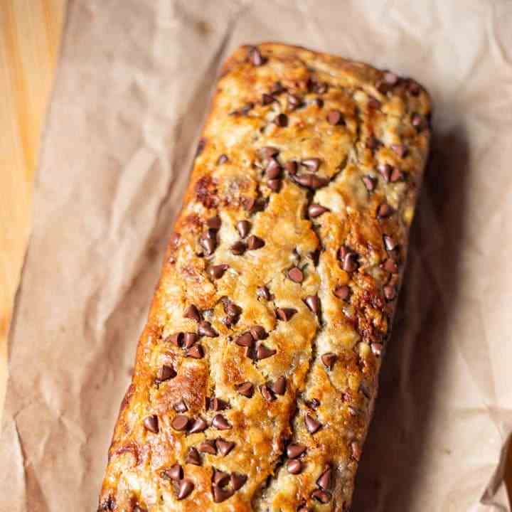 Banana Bread with Chocolate Chips