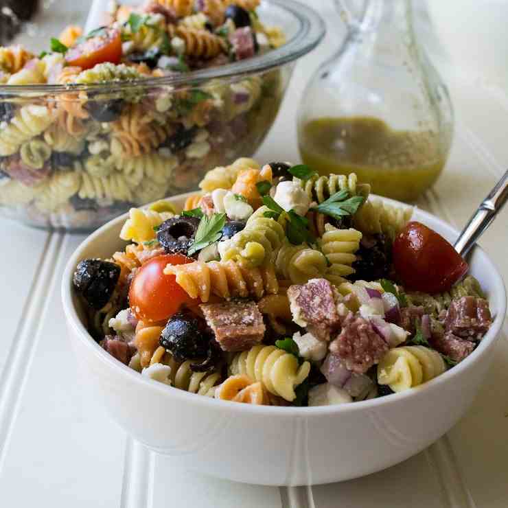 Easy Italian Pasta Salad 