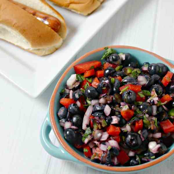 Blueberry Basil Salsa