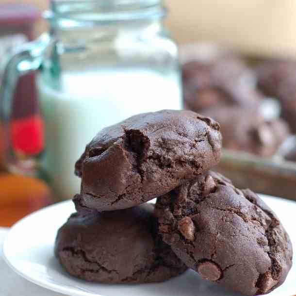 Double Chocolate Chip Cookies