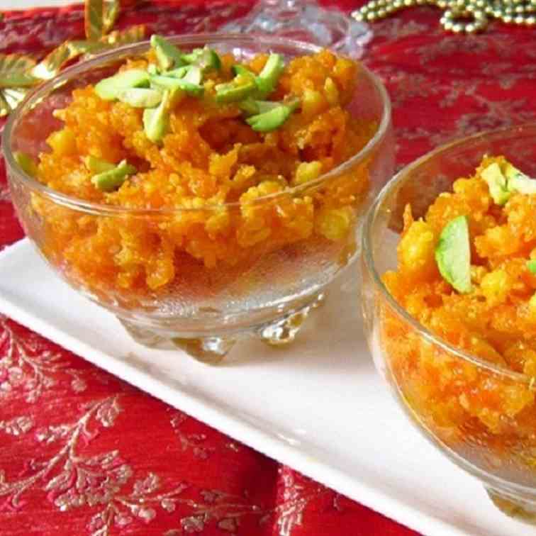 Gajar halwa/Carrot Pudding