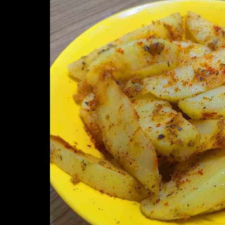 Easy potato wedges recipe