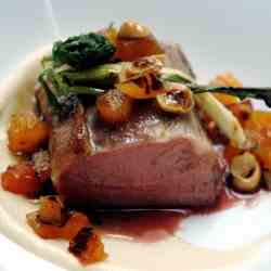 Lamb with Dried Apricots