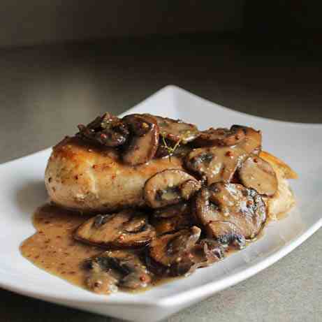 Chicken in Mushroom Sauce