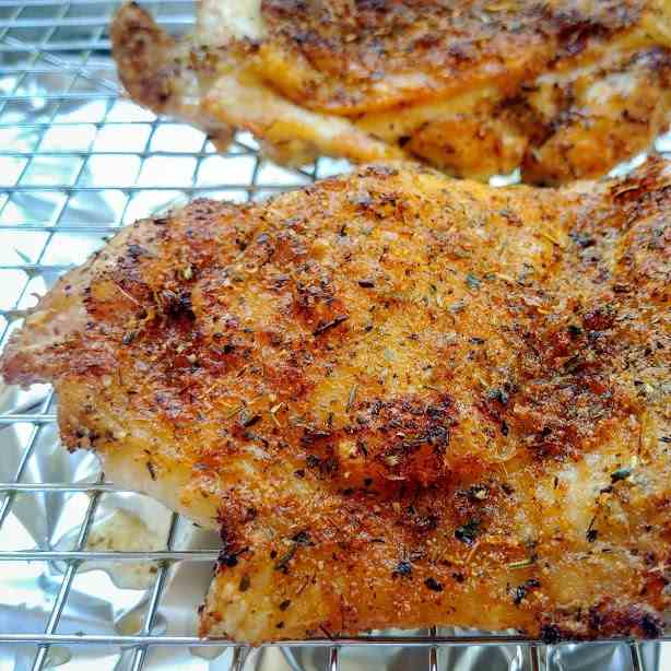 Easy Dry Rub Chicken