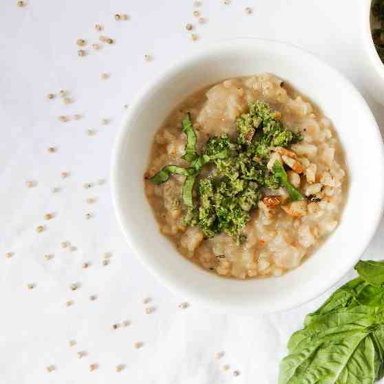 Parsnip Sorghum Risotto