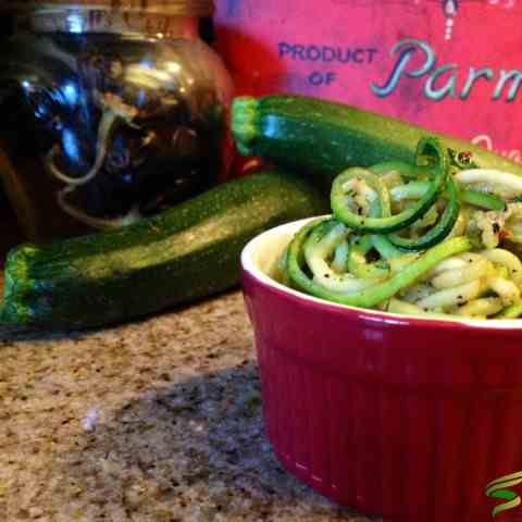 Vegetable Spiralizer Herbed Zoodles