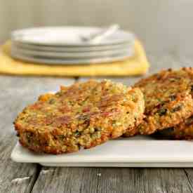 Corn, Zucchini & Quinoa Cakes