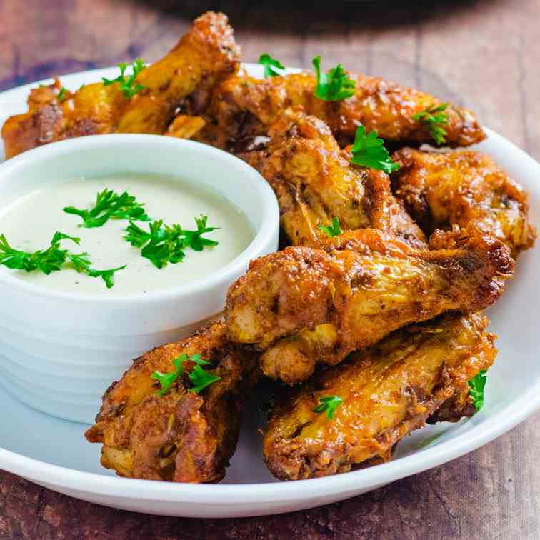 Keto Hot Wings with Ghost Pepper