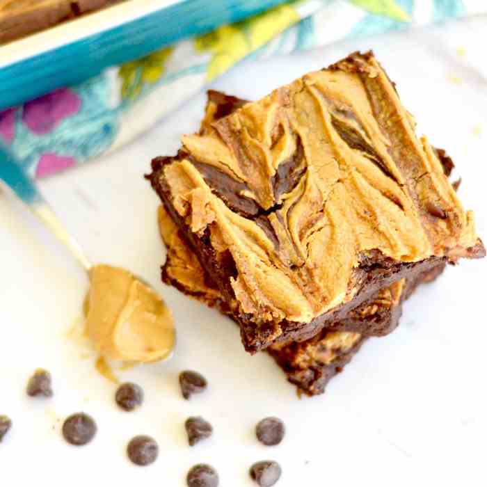 Vegan Peanut Butter Black Bean Brownies