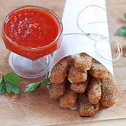 Homemade Mozzarella Sticks