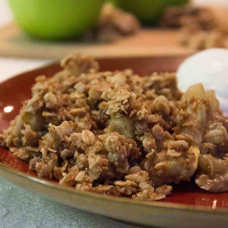 Apple Crisp with Oats