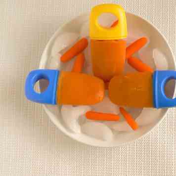 Carrot Smoothie Popsicles