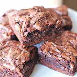 Nutella-Chip Brownies