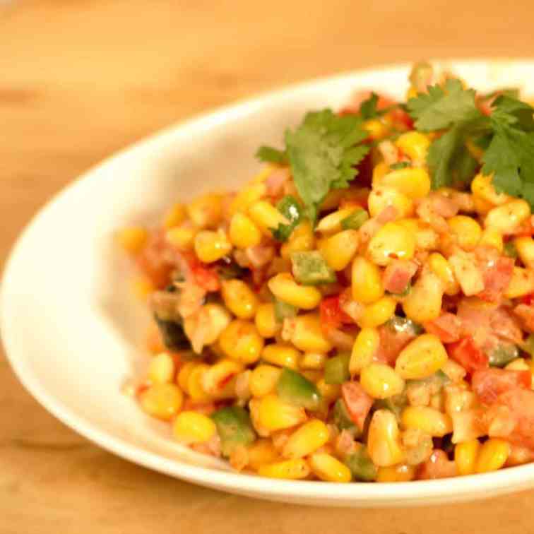 Diet Recipe For Corn Bhel