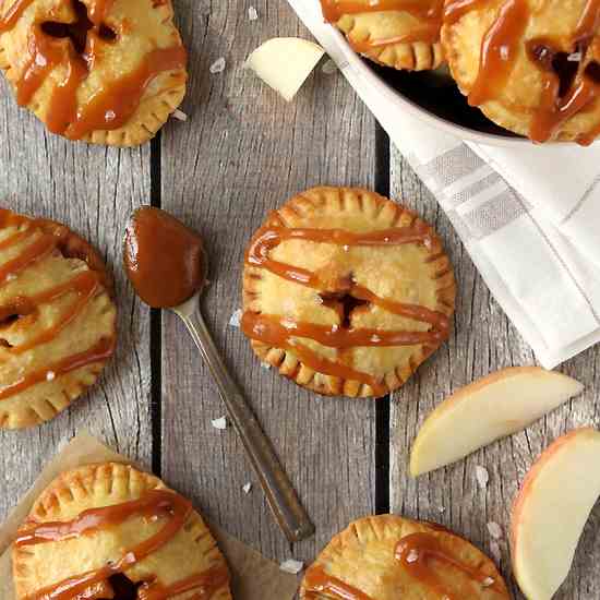 Salted Caramel Apple Pie Cookies