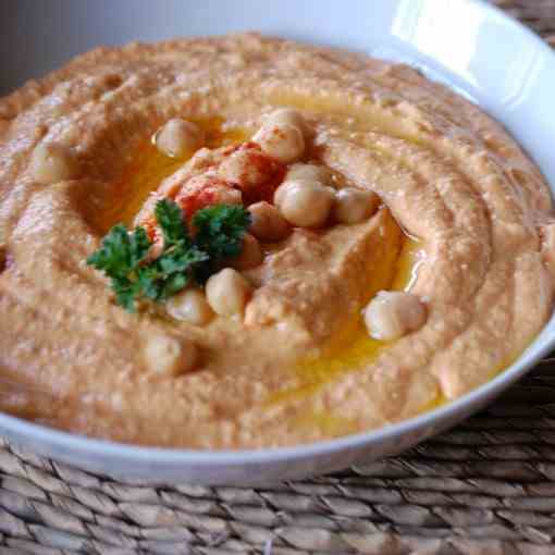 Roasted Red Pepper Hummus