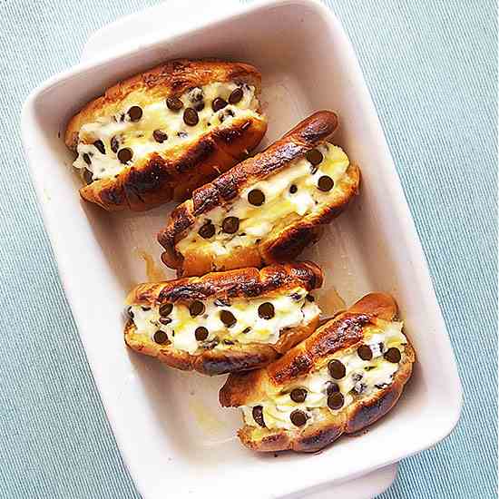 Cannoli Croissant Breakfast Bake Recipe