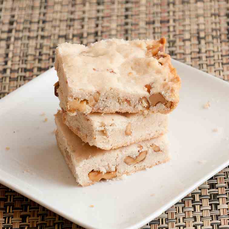 Maple Walnut Shortbread