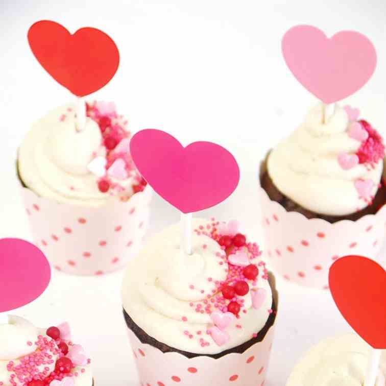 Chocolate Cupcake with Mascarpone Vanilla