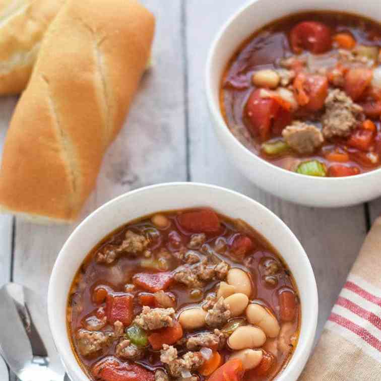 Sausage and Bean Soup