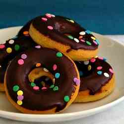 Birthday Cake Donuts