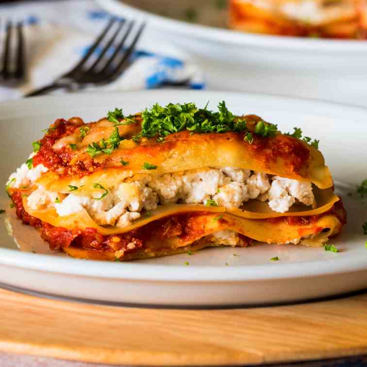 Electric Skillet Lasagna