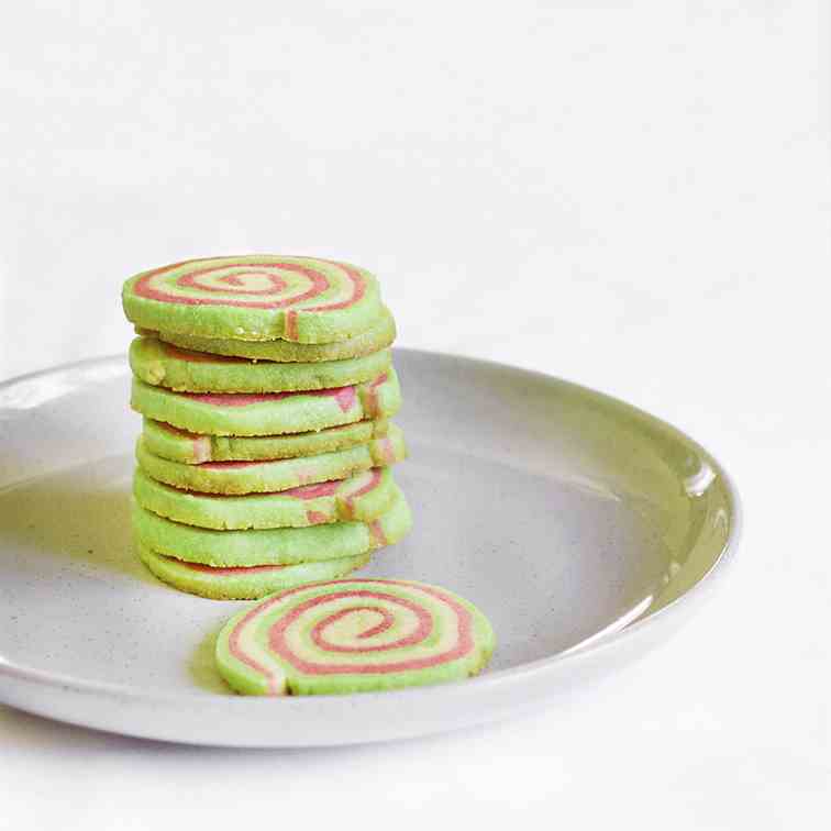 Christmas Pinwheel Cookies