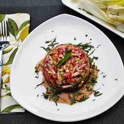 Strawberry Radish Tartare for Two