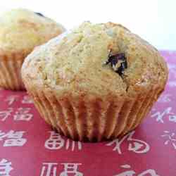 Honey, Lemon & Chocolate Muffins