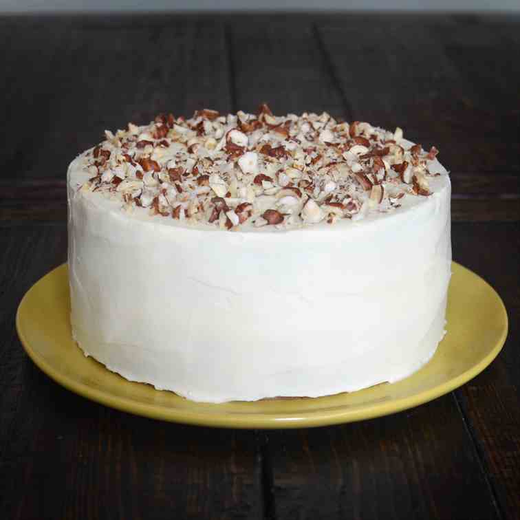 Rum Raisin Hummingbird Cake