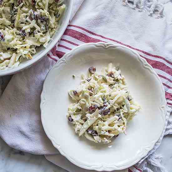 Creamy Apple Slaw