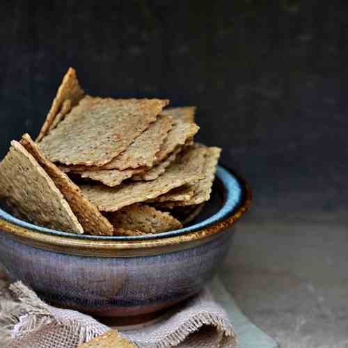 Seedy Savoury Crisps & Canapes