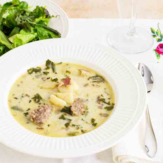 Italian Sausage and Kale Soup