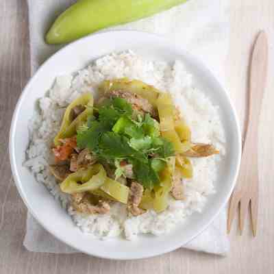 Pork with Green Chiles