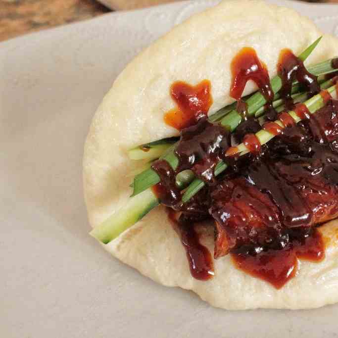 Smoked Hoisin Pork Belly Buns