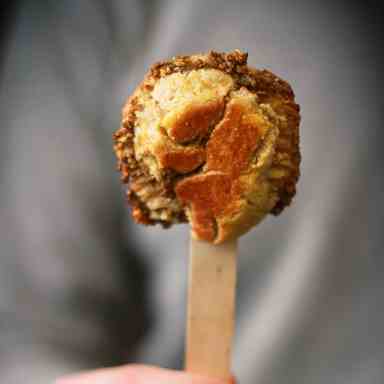 Gluten Free Pumpkin Chair Lollipop Pies