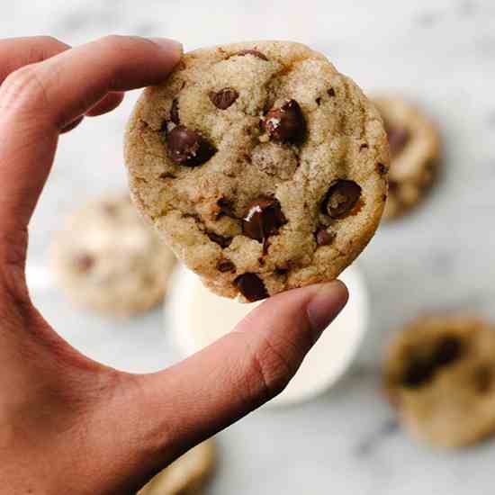 Vegan Chocolate Chip Cookies