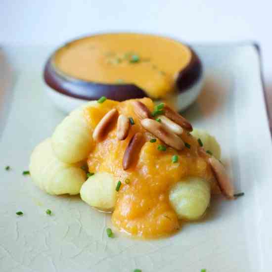 Creamy Pumpkin Sauce for Pasta - Gnocchi