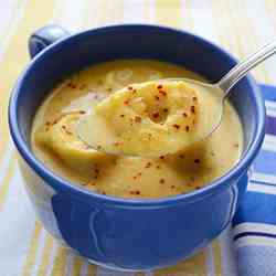 Creamy Butternut Squash Tortellini Soup