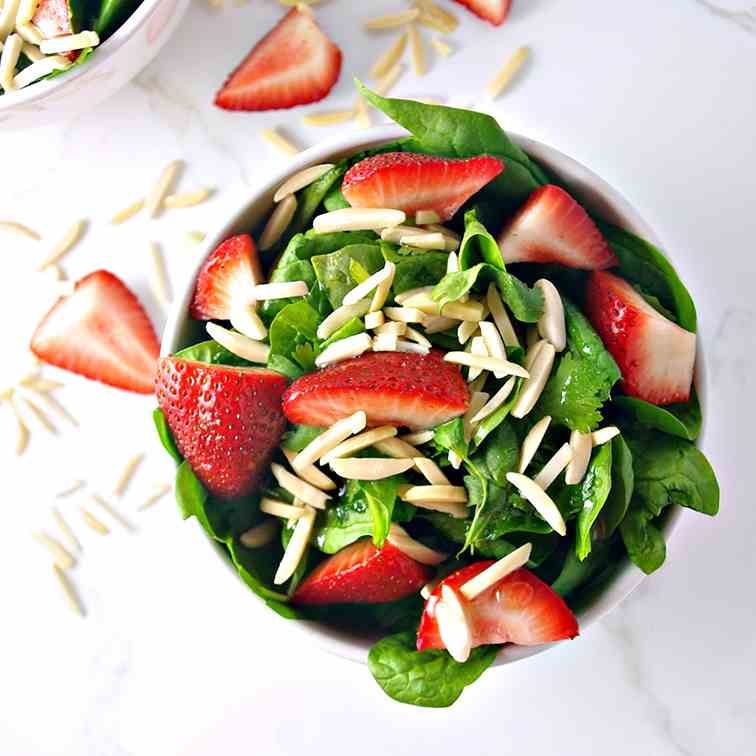 Strawberry Almond Salad